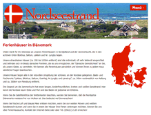 Tablet Screenshot of nordseestrand.com